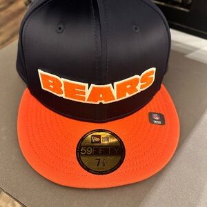 New Era Chicago Bears 59FIFTY fitted Cap - Navy and Orange